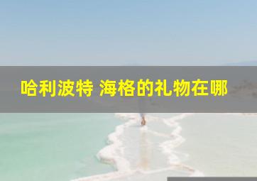 哈利波特 海格的礼物在哪